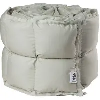 Sebra Bedomrand 360x26 Cm - Kinderdekbedovertrekken & lakens Biologisch Katoen Mist Green - 100430019