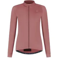 Rogelli Essential II Dames Lange Mouw Fietsshirt - Lange Rits - Roze