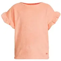 Orange stars T-shirt oranje Meisjes Badstof Ronde hals Effen - maat 110/116