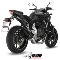 MIVV Gp Yamaha Mt-07/fz-07 2014-2024 Gehomologeerd Compleet Uitlaatsysteem