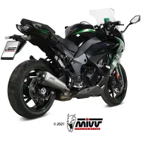 MIVV Delta Race-uitlaatsysteem met EG-BE NINJA1000 SX/TOUR. 20- ST