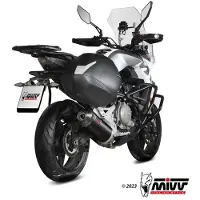 MIVV Oval Cf Moto 650mt 2021-24 Cf.002.lvc Gehomologeerde Slip On Uitlaatdemper