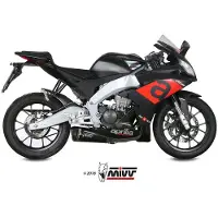 MIVV Delta Race-uitlaatsysteem met EG-BE RS 125 17-20 BL