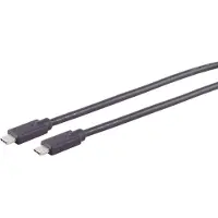 S-Impuls USB-C kabel | USB2.0 | PD 100W | zwart | 2 meter