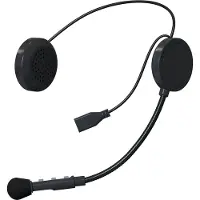 INF Motorhelm-headset Bluetooth 5.2 Black