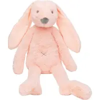 Happy horse Recycled Konijn Richie Knuffel 58 cm - Perzikroze - Baby knuffel