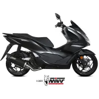 MIVV Mover Honda Pcx 125 2021-24 Mv.ho.0006.lv Gehomologeerd Compleet Uitlaatsysteem