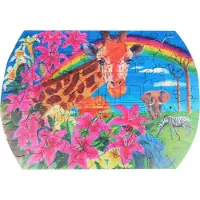 The Wild Puzzle houten puzzel - dierenpuzzel A Beautiful Shelter 83 stukjes.