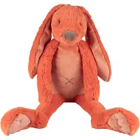 Happy horse Konijn Richie Knuffel 58cm - Oranje - Baby knuffel