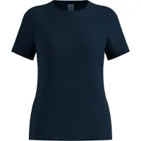 Odlo - Dames wandel- en bergkleding - Cubic Light Tee W Dark Sapphire voor Dames - Maat XS - Marine blauw