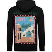 Top Star Oversized hoodie met capuchon algerie print