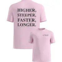 Odlo - Trail / Running kleding - Essential Print Tee M Hyper Pink voor Heren - Maat S - Roze