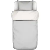 Marc O'Polo Dekbedovertrek Erla Grey Mist Percal-140 x 200 / 220 cm | 1-Persoons