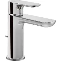 Villeroy & Boch O.novo - Wastafelkraan met afvoer, AquaSmart, chroom TVW10400300061