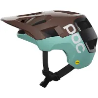 POC - MTB helmen - Kortal Race Mips Bronzite Brown Matt/Lazurite Blue Matt voor Unisex - Maat 51-54 cm - Bruin