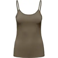 ONLY Top 'ONLea' donkerbruin