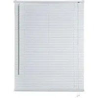 STORESDECO - Vinyl Jaloezieën met Koord Wit 105x160