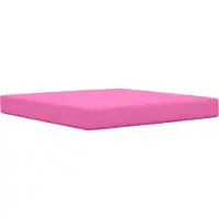 vidaXL Buitenbankkussen Polyester Roze 80 x 80 x 8 cm