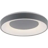 JUST LIGHT LED-plafondlamp 14326-18, grijs, 26,5 W, 3300 lm, kleurtemperatuur