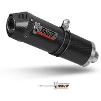 MIVV Oval Kawasaki Z750 2004-06 K.011.l3c Gehomologeerde Slip On Uitlaatdemper