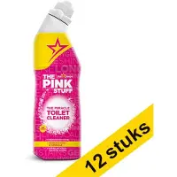 The Pink Stuff Aanbieding: 12x toiletreiniger gel (750 ml)