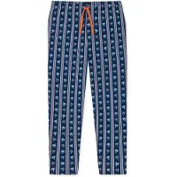 Schiesser Pyjamabroek 'Mix Relax' royal blue/koningsblauw