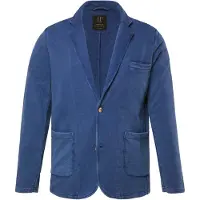 JP 1880 Regular Fit Blazer Diepzeeblauw, Effen