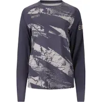 Endurance - Women's Kronos Cycling/MTB L/S Shirt - Fietsshirt XL, grijs/blauw