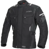 Büse Breno Pro, textieljas waterdicht ,zwart/donkergrijs ,3XL