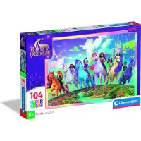Clementoni Unicorn Academy Puzzel 104 stukjes