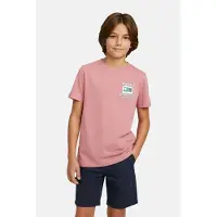 Cars T-shirt met backprint roze Jongens Katoen Ronde hals Backprint - maat 116
