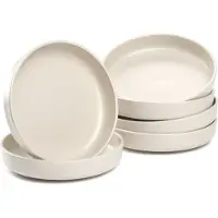Leonardo Roma bord diep 20cm creme - set/6
