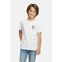 Cars T-shirt met backprint wit Jongens Katoen Ronde hals Backprint - maat 116