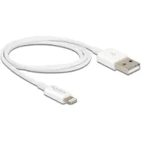 DeLOCK 83001 USB Daten-/Ladekabel iPhone/iPad/iPod 15cm weiß