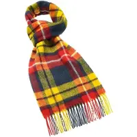 Bronte by moon Sjaal Tartan Buchanan - Meriono Lamswol - 25 x 190 - Bronte by Moon Scotland