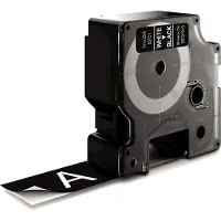 Dymo Tape 53721 (S0721010) Wit op zwart (24 mm)
