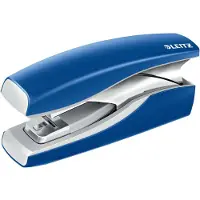 Leitz Nietmachine New NeXXt Softpress, metaal, 30 vellen / 3 mm, met 200 nietjes, blauw
