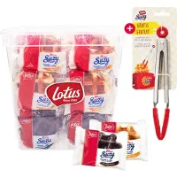 Lotus Mini Suzy koekjesmix - 36 zachte wafels met vanille & chocolade smaak