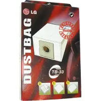 LG Stofzuigerzakken TB-33 - TURBO 2700 - 2900 - V3300 - V3310 - V3314 - 5 stuks