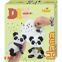 Hama - Strijkkralen Set - 3D Panda - 2500 Delig