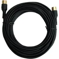 Cavus 8-pins DIN Powerlink PL8 kabel voor B&O / zwart - 10 meter