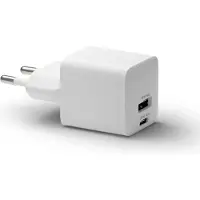 dbramante1928 - Oplaadadapter - 25 Watt - 2 aansluitpunten (24-pins, USB-C, USB) - wit - Europa