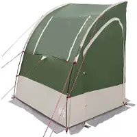 vidaXL Achterkleptent -persoons 194 x 180 x 210 cm Groen taft