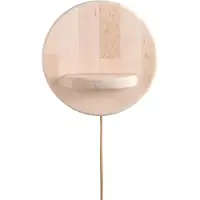 Good&Mojo Wandlamp Corsica, hout licht, Woon-/ Eetkamer, Hout, Scandinavisch, wandlamp