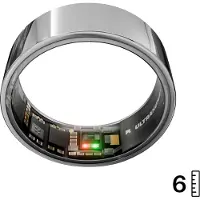 Ultrahuman AIR Smart Ring, Space Silver - Grootte 7