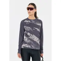 Endurance - Women's Kronos Cycling/MTB L/S Shirt - Fietsshirt L, grijs/blauw