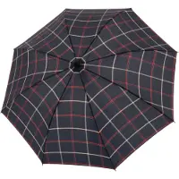 Doppler Paraplu Burgund Blauw Rood - Fiberglass - Dsn 103 cm - Lengte 79 cm - Doppler