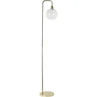 Beliani OKAVANGO - Staande lamp - Goud - IJzer
