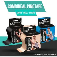 PINO - Kinesiotape - Sporttape - Fysio tape - Combi deal - extra kleefkracht