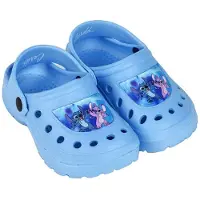 Disney Strandklompen Stitch Licht Blauw Schoenmaat 26-27